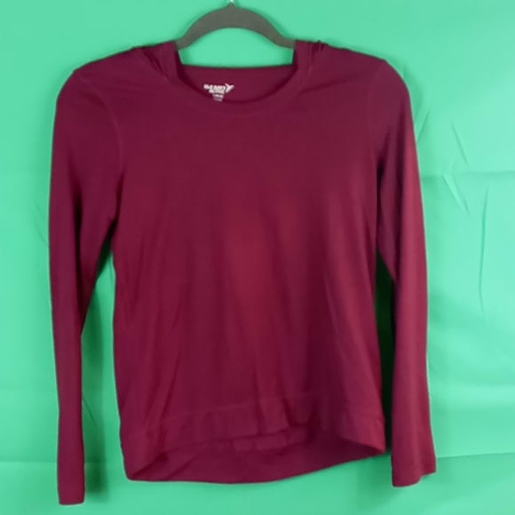 Girls size L10-12 long sleeve hoodie top - Picture 2 of 2